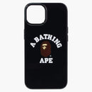 BAPE College iPhone 14 Case negro