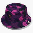 Bape Color Camo Bucket has Purple