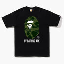 Bape Color Camo by Bathing APE TEE (FW22) Negro verde