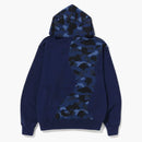 Bape Color Camo College Cutting Relajado Fit Sampy Navy