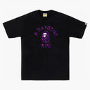 Bape Color Camo College Tee (ss24) Black/purple