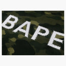 Bape Color Camo Crystal Stone Relajado Fit Crewneck Sweeck Sweeck (SS22) Verde