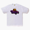 Bape Color Camo Milo en la camiseta de Bape White/Purple