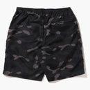 Bape Color Camo Shark Beach Shorts (SS22) Black