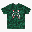 Bape Color Camo Shark Tea Green