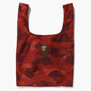 Bape Color Camo Shopping Bag M red