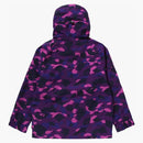 BAPE Color Camo Snowboard Chaqueta (SS24) Purple