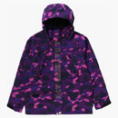 BAPE Color Camo Snowboard Chaqueta (SS24) Purple