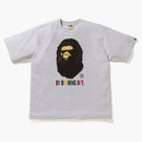 Bape Colours bare la scimmia rilassata in forma grigio