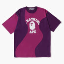 Bape Cutting College Relaxed Fit Tea Purple