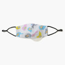 BAPE DEF CAMO MASK WHITE