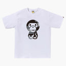 Bape Giant 1st Camo Big Baby Milo Tea White/Gray