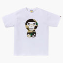 Bape Giant 1st Camo Big Baby Milo Tee White/Yellow