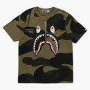Bape Giant 1 ° camo di squalo verde verde