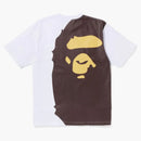 Bape Giant Ape Head Relajada Fit Tee White