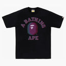 Bape Glitch Art College Tee Black