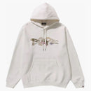 Bape Goobelin Patch Pullover Blue Blue Ivory