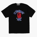 BAPE Graffiti College Tea svart