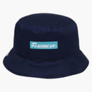 Bape Half Mesh Bucket has Navy