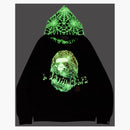 Bape Halloween Ape Head Glow in the Dark Pullover Hoodie Black