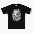 Bape Honeycomb Camo Big Ape Head Tea Black Gray