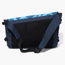 Bape Honeycomb Camo Messenger Bag Blue