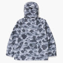 Bape Honeycomb Camo Snowboard Jacket Grey