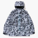 Bape Honeycomb Camo Snowboard Jacket Grey