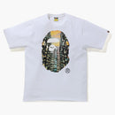 Bape Hong Kong 15th Anniversary Photo Ape Head Tee White