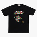 Bape Japan Ape Face tè nero