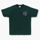 Bape Japan Culture Mitsudomoe Tea Green