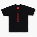 Bape Japan Katakana College City Tee Black