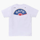 Bape Japanese fan tea white white