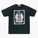 Bape Japanese Label Design Tea Navy