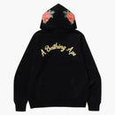 Bape Japanese Peony Pullover Hoodie Black