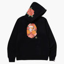 Bape Japanese Peony Pullover Hoodie Black