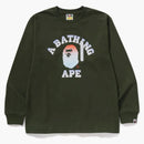 Bape Kabuki Head L/S Tea OliveDrab