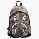 Bape Capeered Line Camo Shark Day Pack beige