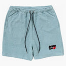 Bape Line Camo Terry Towel Shorts Sax