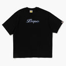 Bape Logo Relaxed Fit Tee Black
