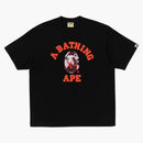 Bape Map Camo College Relaxed Fit Tea Black