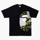 BAPE Military Crazy Side Big Ape Head Tea svart