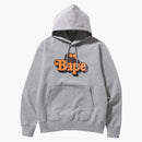 BAPE MILO en BAPE Relajada Fit Pulhever Holdie Gray