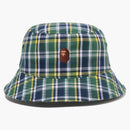 Bape Mini Bape Check Bucket Has Green