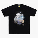 Bape Moon Photo Ape Head Tea Black