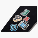 BAPE Multi Fonts Loose Fit Holder Soodie Black