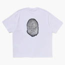 BAPE Multi logotipo Big Ape Head Relajado Fit Tee White