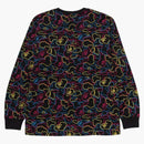 Bape neon camo l/s tea multi