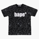 Bape Neon Camo Tee Black