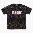 Bape neon camo tea multi